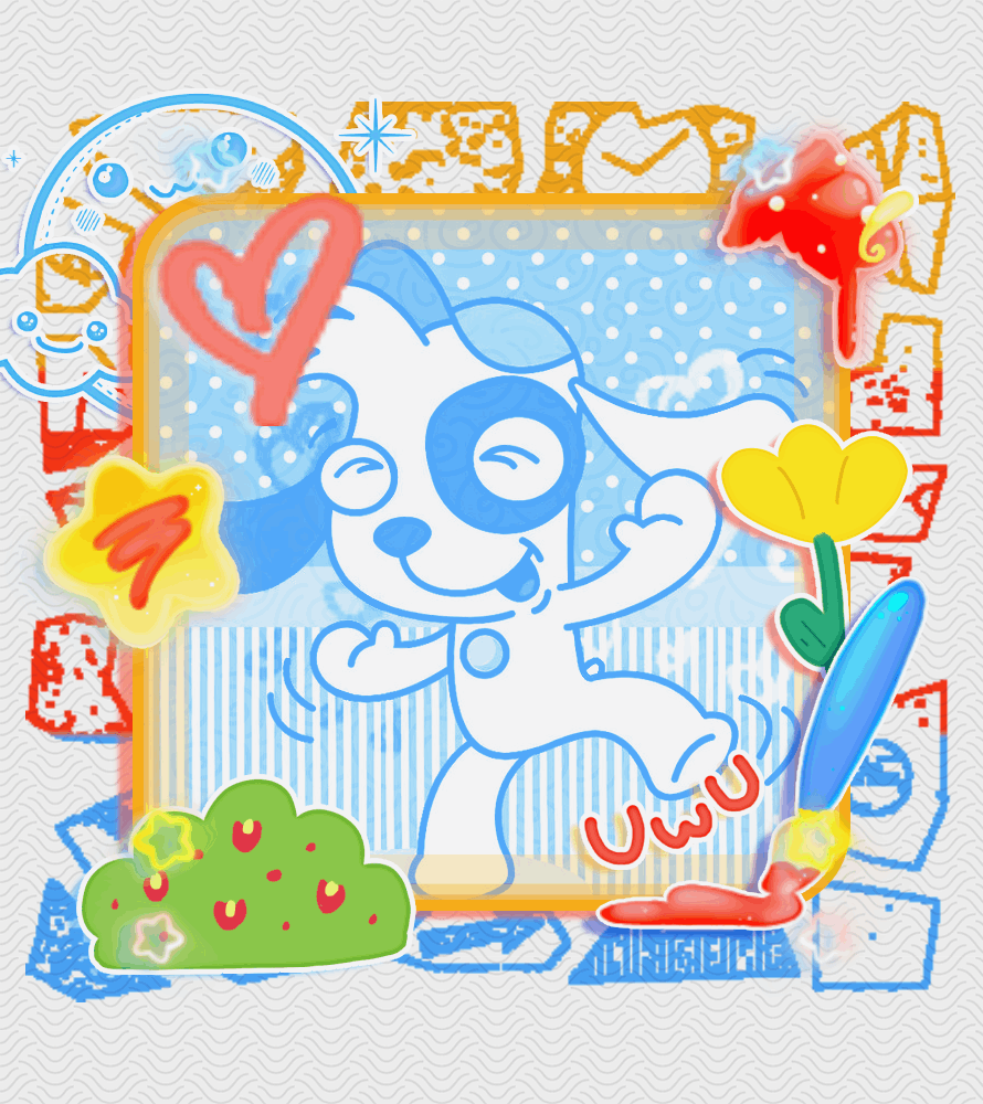 Childish Doodle Style